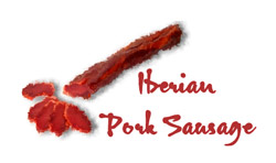Iberian pork sausage
